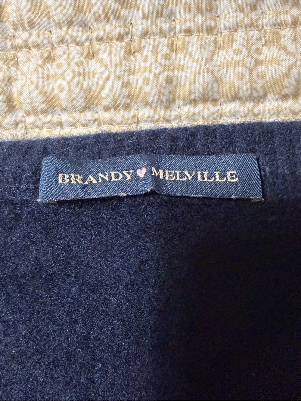 Brandy Melville Navy Sweater